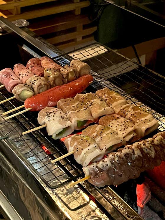 모듬꼬치5종 메뉴 사진(네이버)