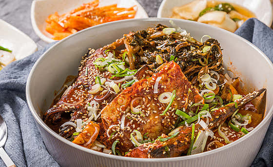 48시래기코다리찜 메뉴 사진(네이버)