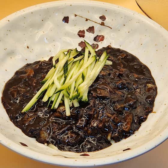짜장면 메뉴 사진(네이버)