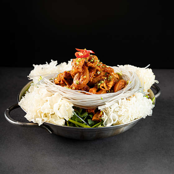 우삼겹 곱창전골 (중) 메뉴 사진(네이버)