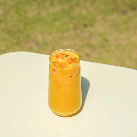 밤호박가득라떼 *ICE 메뉴 사진(네이버)