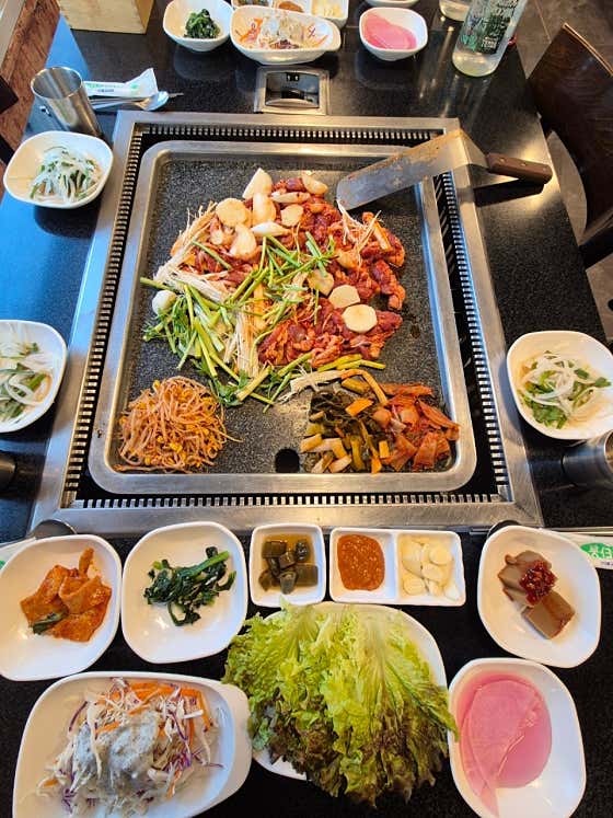 오리양념구이 메뉴 사진(네이버)