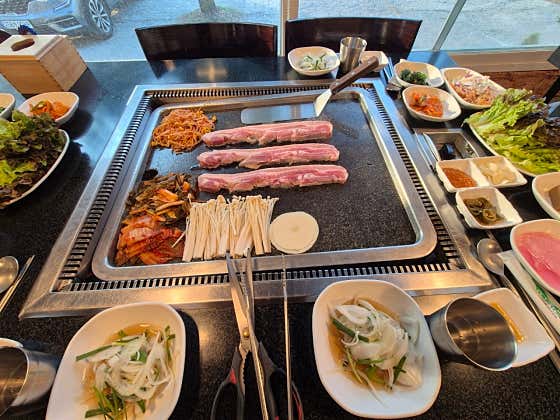 삼겹살 메뉴 사진(네이버)