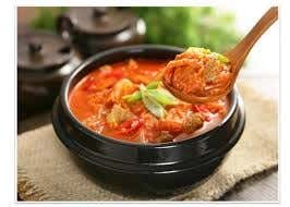 뚝배기 김치찌개 메뉴 사진(네이버)