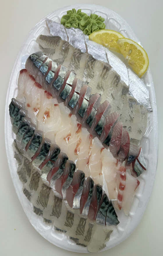 고등어+광어+참돔+(부시리) 메뉴 사진(네이버)