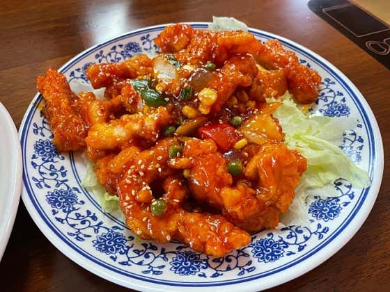 깐풍새우 메뉴 사진(네이버)