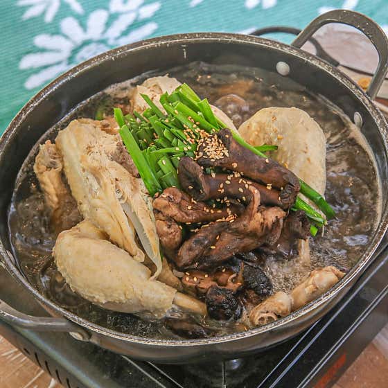 능이토종닭백숙(2~3인) 메뉴 사진(네이버)