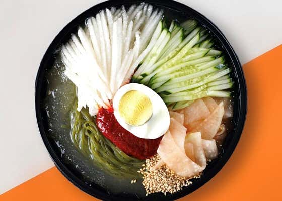 (시베리아) 물냉면 메뉴 사진(네이버)