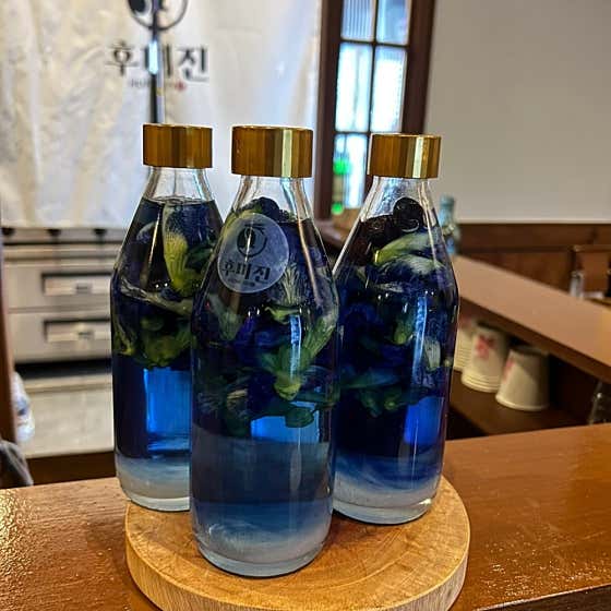 4월의 라일락꽃주 메뉴 사진(네이버)