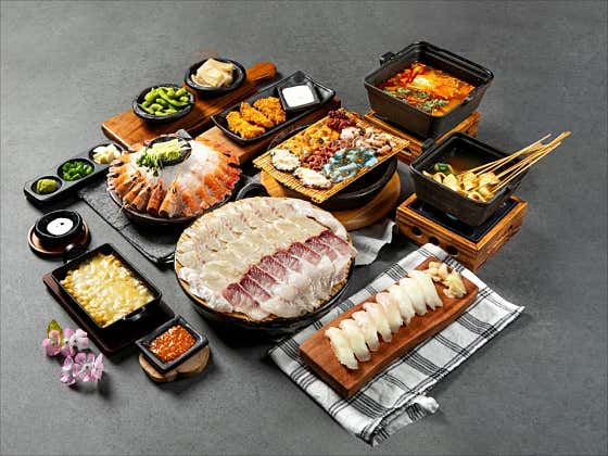 도톰 4인스페셜세트 메뉴 사진(네이버)