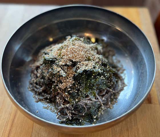 들기름막국수 메뉴 사진(네이버)