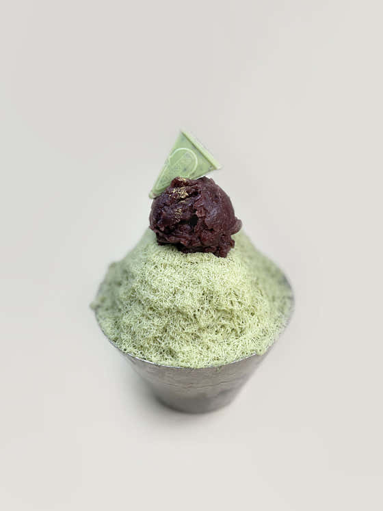 녹차 빙수 메뉴 사진(네이버)