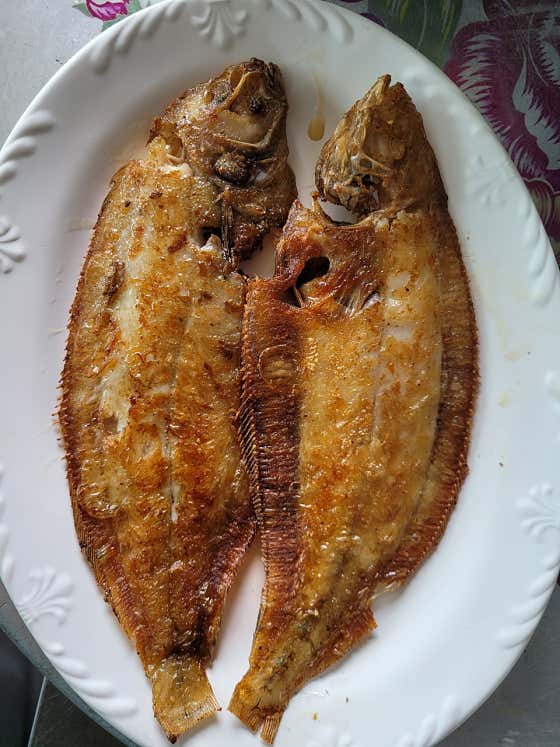생선구이 (물가자미) 메뉴 사진(네이버)