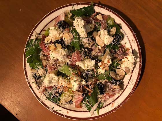 멜론 프로슈토 리코타 메뉴 사진(네이버)