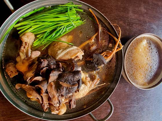 능이토종닭백숙 메뉴 사진(네이버)