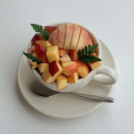 복숭아농장(시즌) 메뉴 사진(네이버)