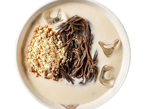 메밀콩국수 메뉴 사진(네이버)