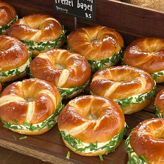 Bagels at London Bagel Museum Jeju