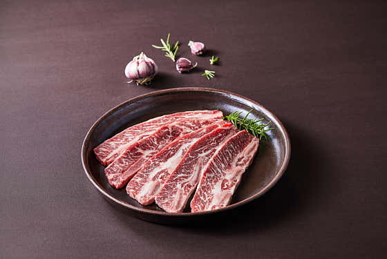 숙성 뼈갈비 메뉴 사진(네이버)