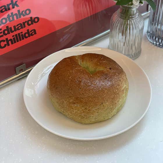 바질토마토 베이글 메뉴 사진(네이버)