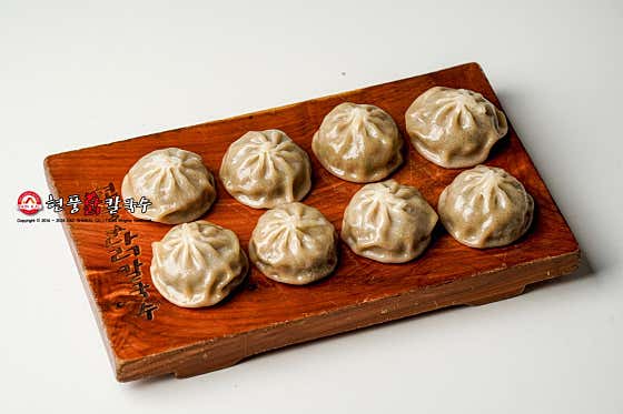갈비고기만두 메뉴 사진(네이버)