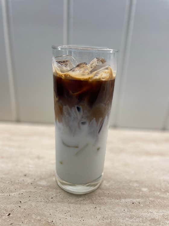 인생 카페라떼 메뉴 사진(네이버)