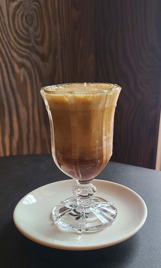 샤케라떼 메뉴 사진(네이버)