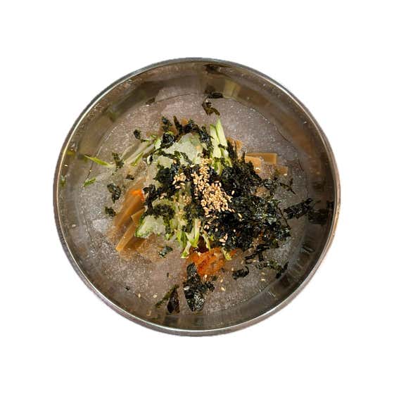 냉묵밥 메뉴 사진(네이버)