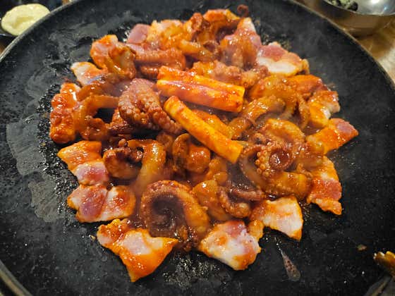 국내산 도드람1등급 생삼겹추가150g 메뉴 사진(네이버)