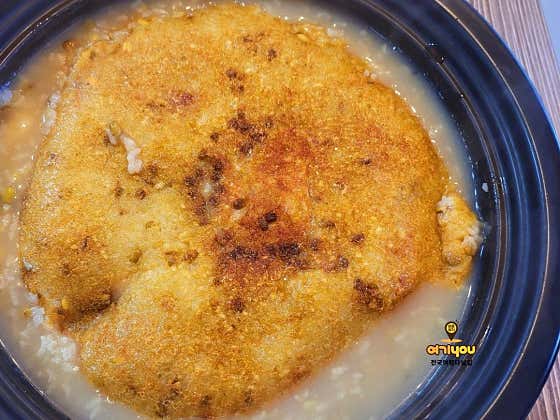 누룽지 오리백숙 메뉴 사진(네이버)