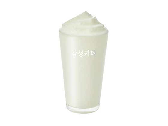 플레인 요거트스무디 메뉴 사진(네이버)