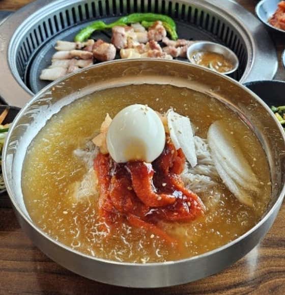 비빔/물냉면 메뉴 사진(네이버)
