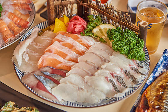모둠회(소) 메뉴 사진(네이버)