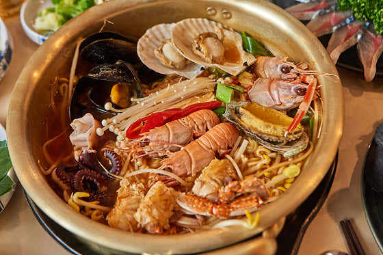 해물라면 메뉴 사진(네이버)