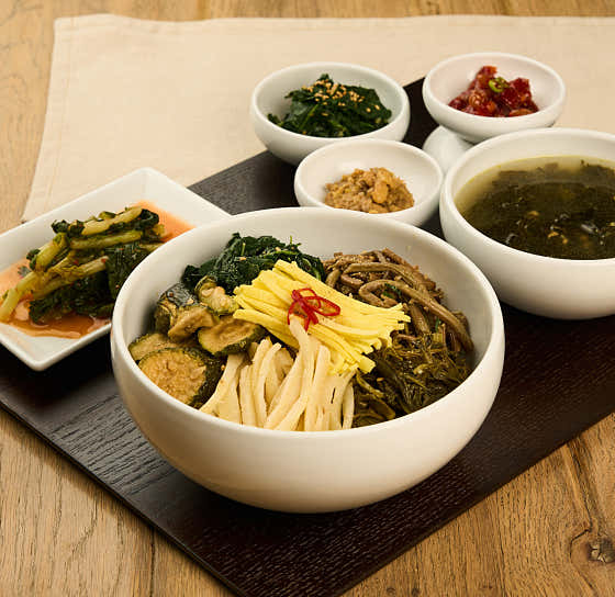 보리산 산채비빔밥 메뉴 사진(네이버)