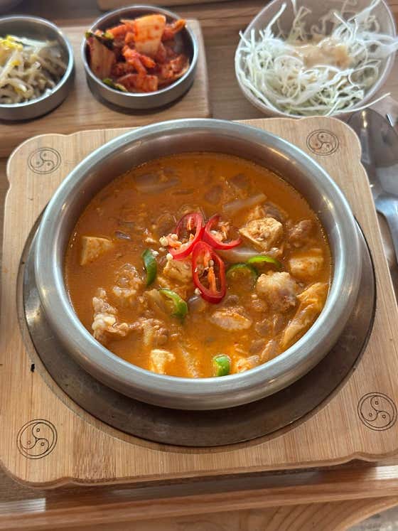 국산콩 청국장 메뉴 사진(네이버)