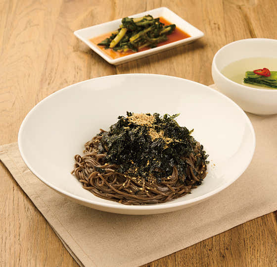 보리산 들기름 막국수 메뉴 사진(네이버)