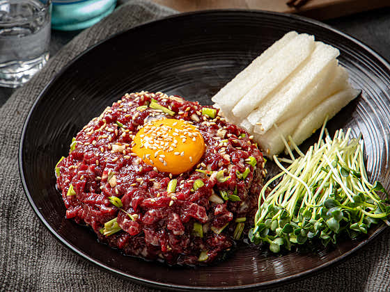 육회 대 메뉴 사진(네이버)