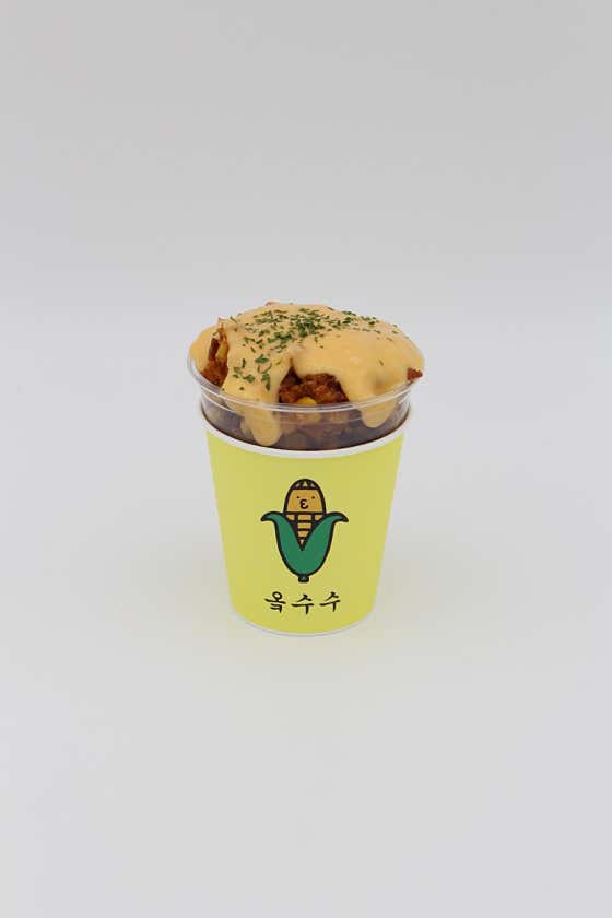 옥수수튀김(황남) 메뉴 사진(네이버)