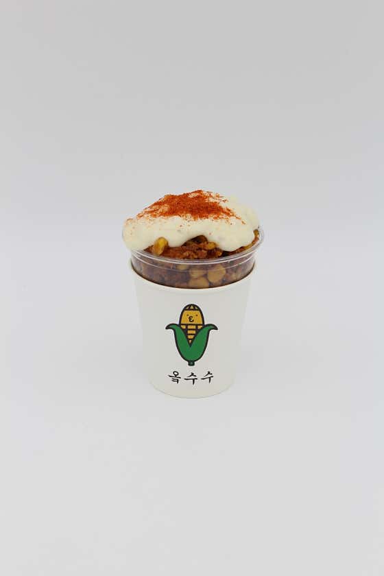옥수수튀김(마요) 메뉴 사진(네이버)