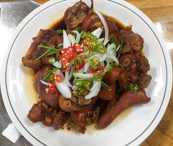미니족꼬리찜 메뉴 사진(네이버)