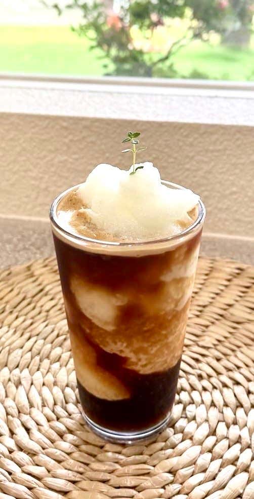 애플크러시 아메리카노 메뉴 사진(네이버)