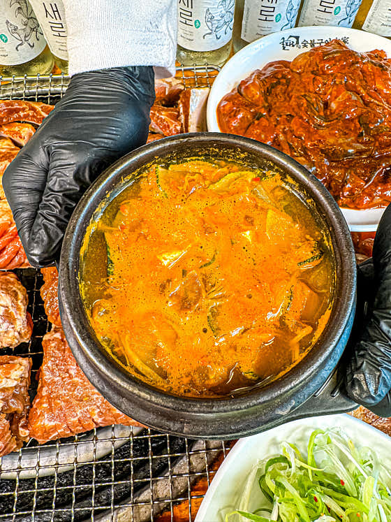 된장찌개 메뉴 사진(네이버)