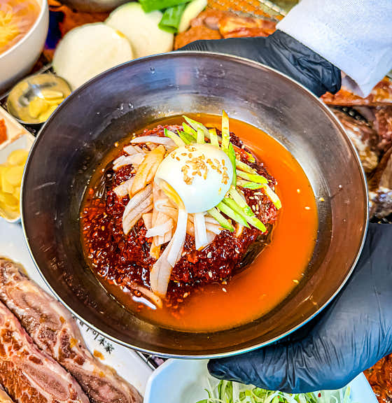 비빔냉면(후식) 메뉴 사진(네이버)
