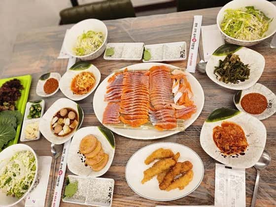 송어 1kg (포장가) 메뉴 사진(네이버)