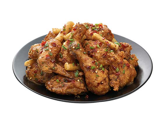 고추 단짠치킨 메뉴 사진(네이버)