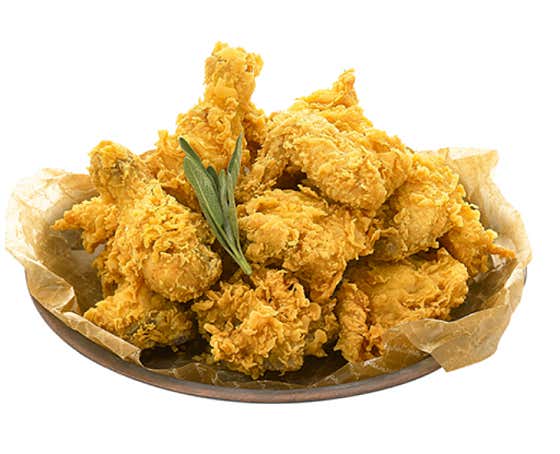 오곡 후라이드 치킨 메뉴 사진(네이버)
