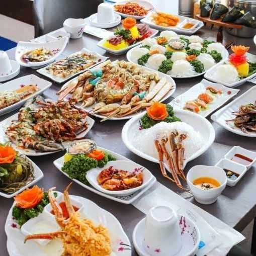 대게 코스요리 예약 메뉴 사진(네이버)