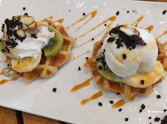 커플와플 메뉴 사진(네이버)