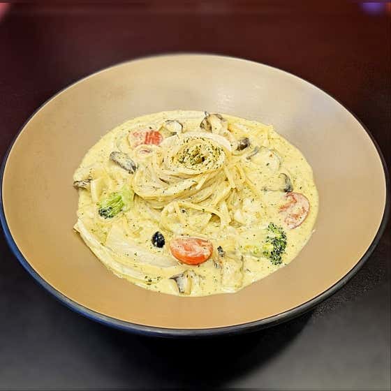 바질소라크림파스타 메뉴 사진(네이버)